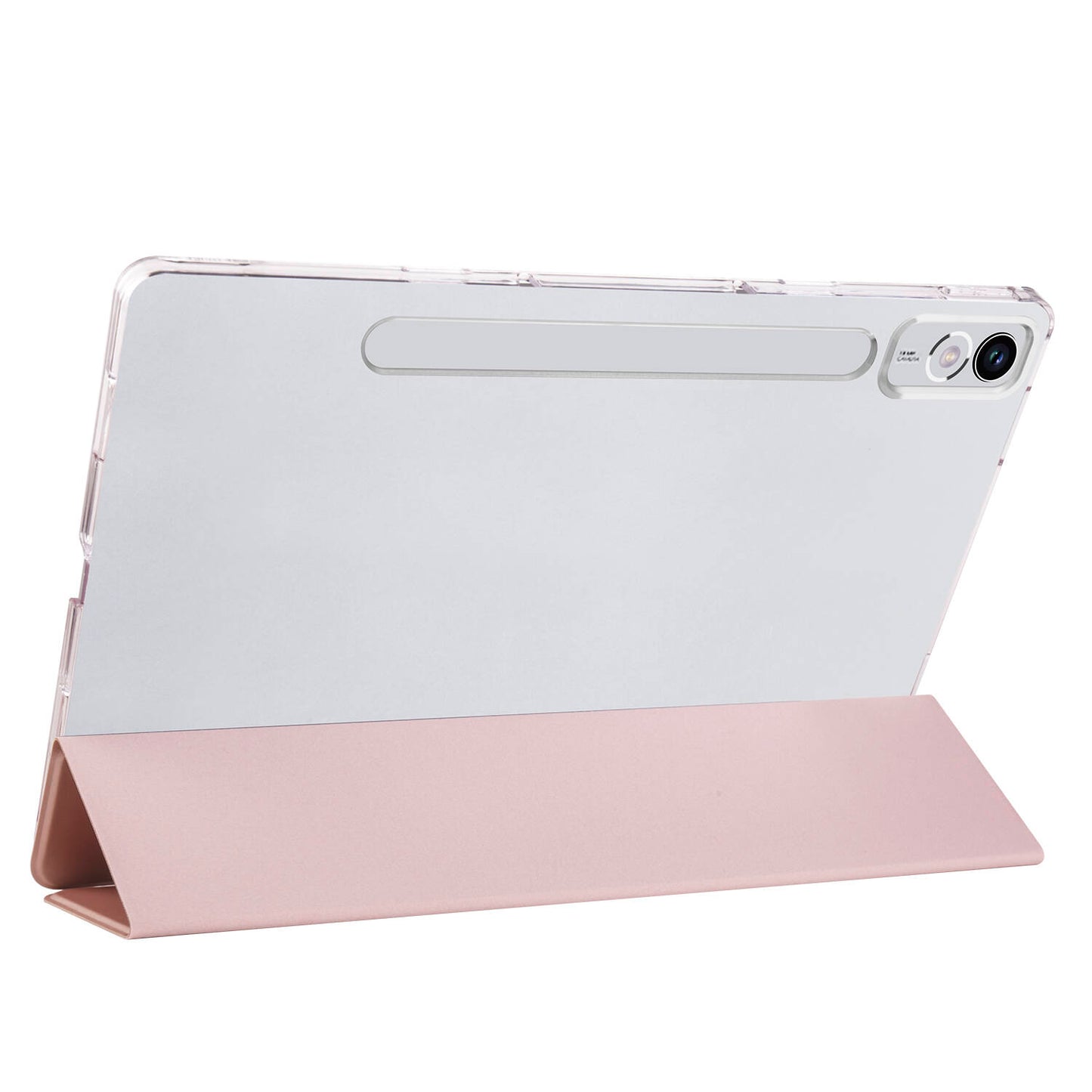 Lenovo Tab P12 Zore Smart Cover Standlı 1-1 Kılıf Siyah