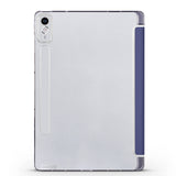 Lenovo Tab P12 Zore Smart Cover Standlı 1-1 Kılıf Lacivert