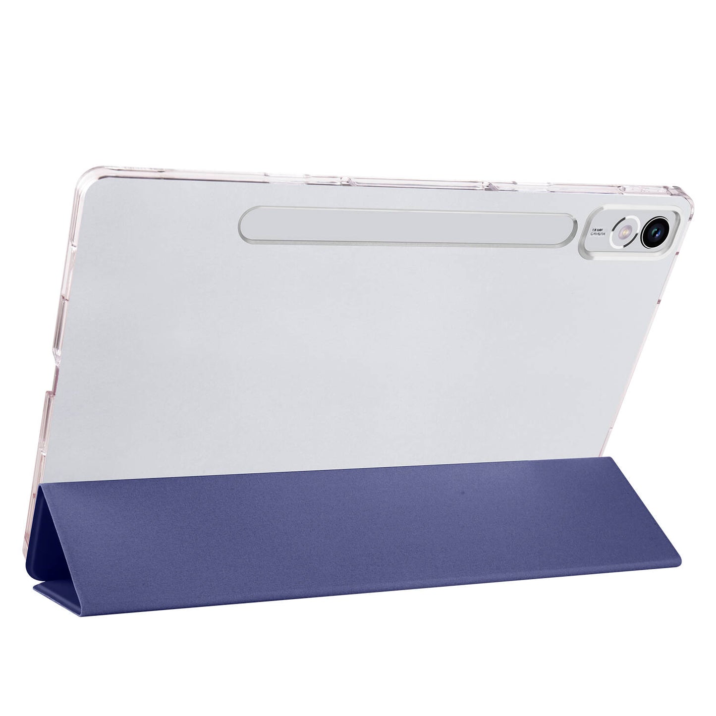 Lenovo Tab P12 Zore Smart Cover Standlı 1-1 Kılıf Siyah