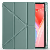 Lenovo Tab TB-311FU Kılıf Zore Tri Folding Kalem Bölmeli Standlı Kılıf Mor