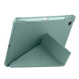 Lenovo Tab TB-311FU Kılıf Zore Tri Folding Kalem Bölmeli Standlı Kılıf Siyah