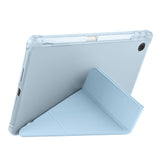 Lenovo Tab TB-311FU Kılıf Zore Tri Folding Kalem Bölmeli Standlı Kılıf Rose Gold