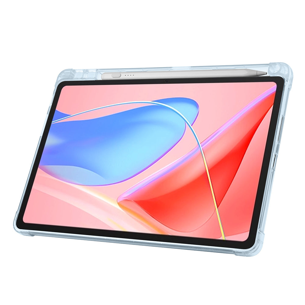 Lenovo Tab TB-311FU Kılıf Zore Tri Folding Kalem Bölmeli Standlı Kılıf Siyah