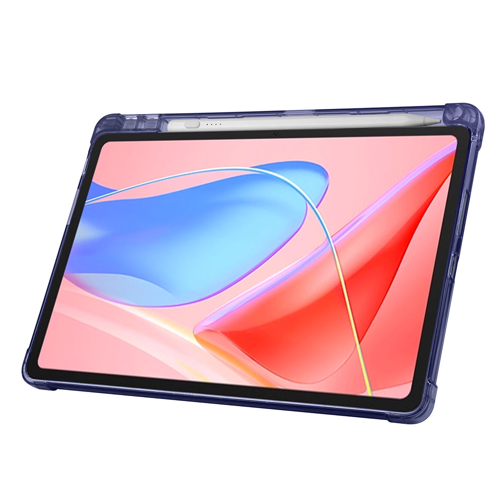 Lenovo Tab TB-311FU Kılıf Tri Folding Kalem Bölmeli Standlı Kılıf Mor