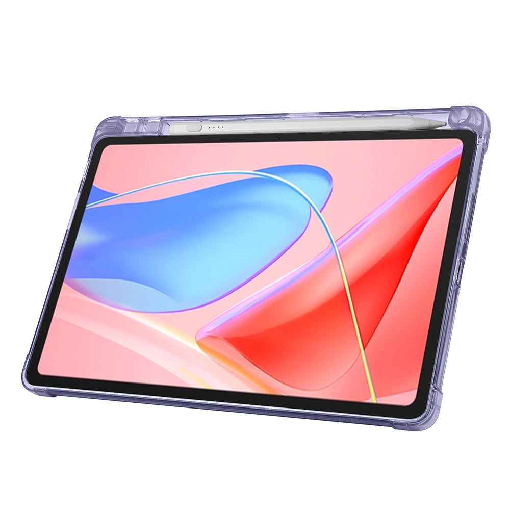 Lenovo Tab TB-311FU Kılıf Zore Tri Folding Kalem Bölmeli Standlı Kılıf Mor