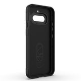 Nothing Phone 4A Kılıf Esnek TPU Oyuklu Arka Yüzey Tasarımlı Etnik Silikon Kapak Siyah