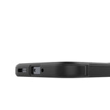 Nothing Phone 4A Pro Kılıf Esnek TPU Oyuklu Arka Yüzey Tasarımlı Etnik Silikon Kapak Siyah