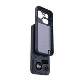 Nothing Phone 4A Pro Kılıf Esnek TPU Oyuklu Arka Yüzey Tasarımlı Etnik Silikon Kapak Lacivert
