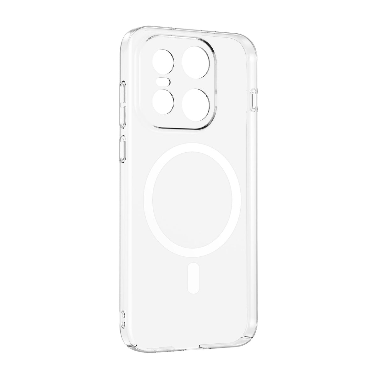 One Plus 15 5G Kamera Korumalı M-Safe Şarj Özellikli Şeffaf London Sert PC Kapak Şeffaf