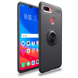 Oppo A12 Kılıf Zore Ravel Silikon Kapak Siyah