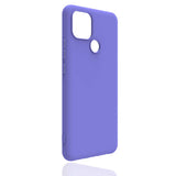 Oppo A15 Kılıf Zore Biye Silikon Mor