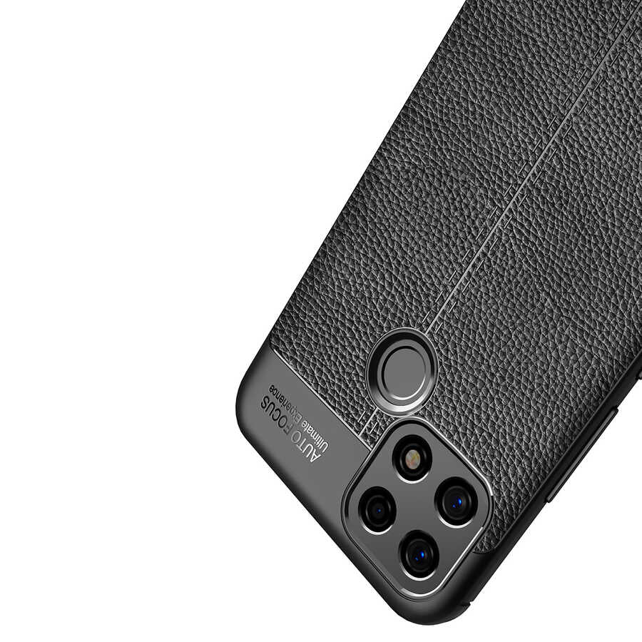 Oppo A15 Kılıf Zore Niss Silikon Kapak Kırmızı