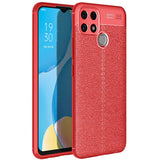 Oppo A15 Kılıf Zore Niss Silikon Kapak Kırmızı