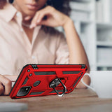 Oppo A15 Kılıf Zore Vega Kapak Siyah