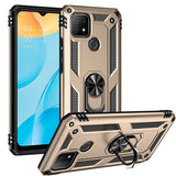 Oppo A15 Kılıf Zore Vega Kapak Gold