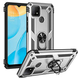 Oppo A15 Kılıf Zore Vega Kapak Gri