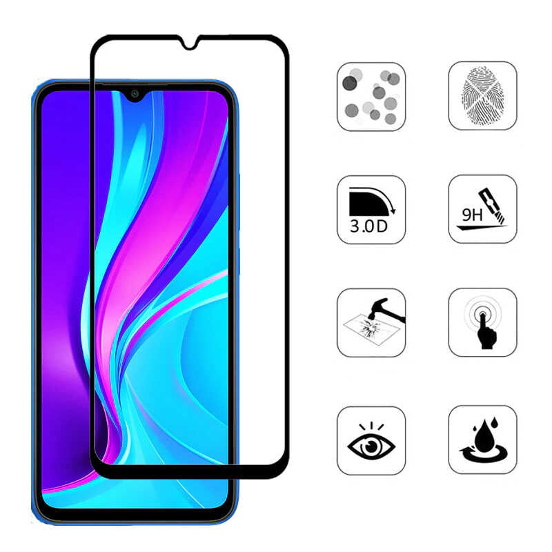 Oppo A15S Davin Seramik Ekran Koruyucu Siyah