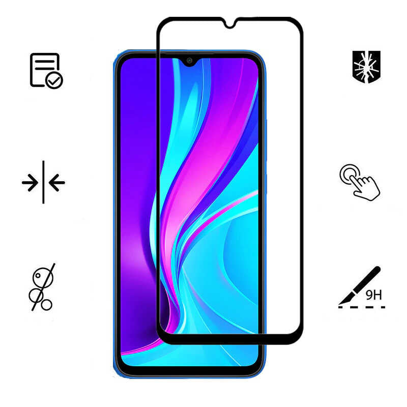 Oppo A15S Davin Seramik Ekran Koruyucu Siyah