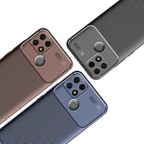 Oppo A15S Kılıf Zore Negro Silikon Kapak Lacivert