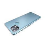 Oppo A15S Kılıf Zore Süper Silikon Kapak Renksiz