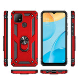 Oppo A15S Kılıf Zore Vega Kapak Gri