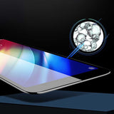 Oppo A16 Davin 5D Cam Ekran Koruyucu Siyah