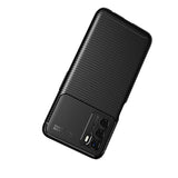 Oppo A16 Kılıf Zore Negro Silikon Kapak Kahverengi