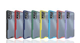 Oppo A16 Kılıf Zore Parfe Kapak Mavi