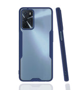 Oppo A16 Kılıf Zore Parfe Kapak Lacivert