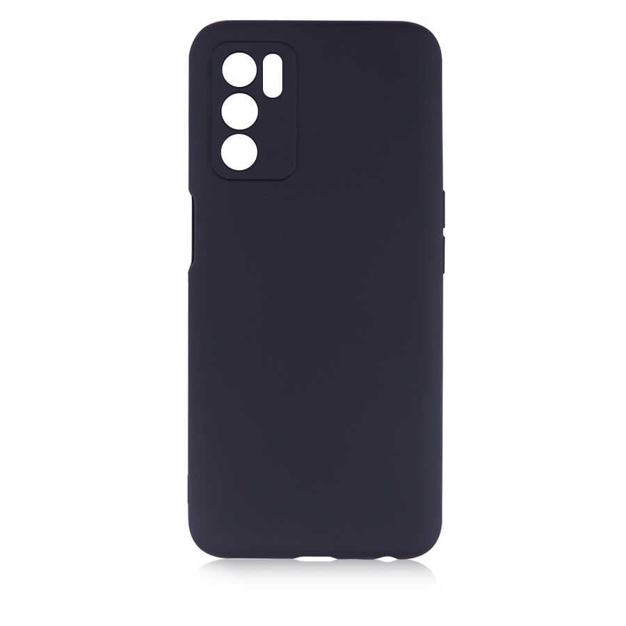 Oppo A16 Kılıf Zore Premier Silikon Kapak Siyah