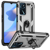 Oppo A16 Kılıf Zore Vega Kapak Gri