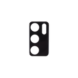 Oppo A16 Zore 3D Kamera Camı Siyah