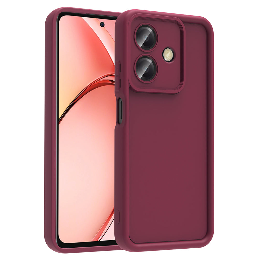 Oppo A3 Kılıf Kamera Korumalı Zore Ananas Kapak Koyu Yeşil