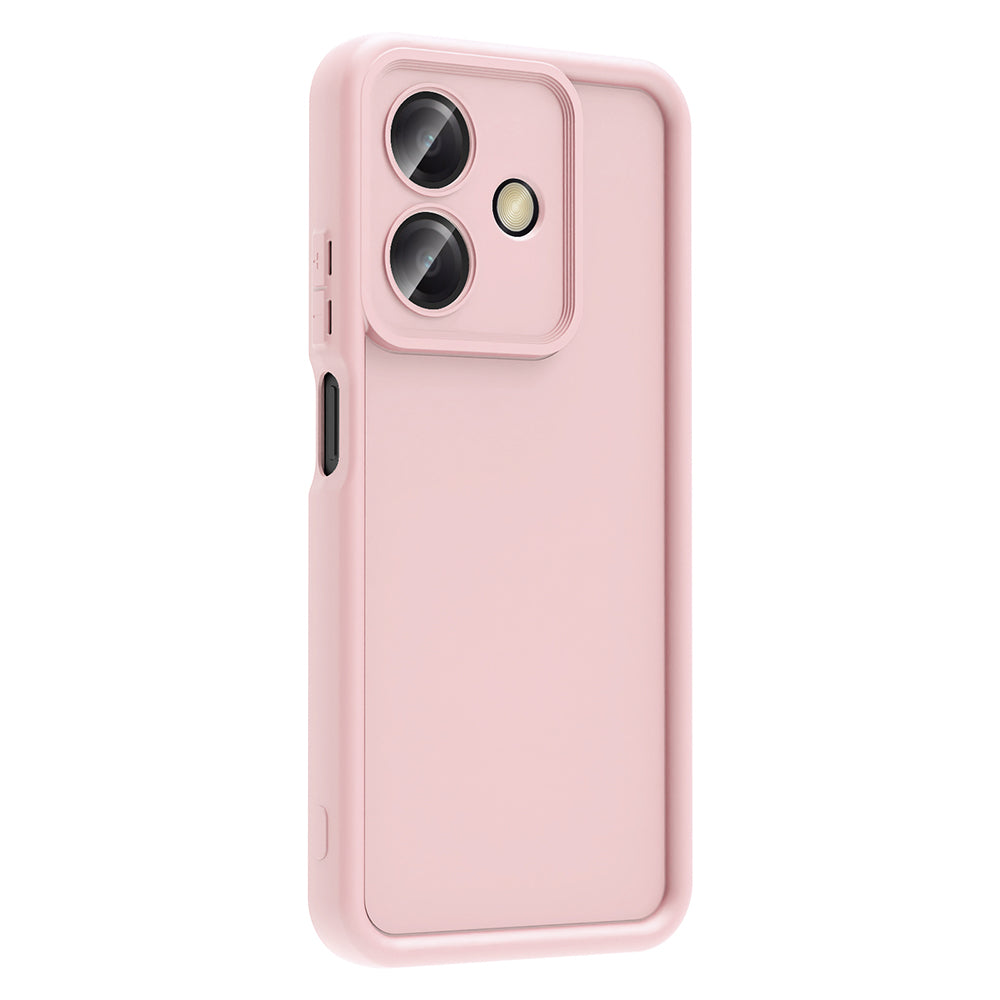 Oppo A3 Kılıf Kamera Korumalı Zore Ananas Kapak Pembe