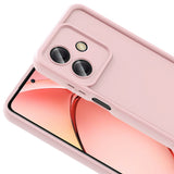 Oppo A3 Kılıf Kamera Korumalı Zore Ananas Kapak Pembe