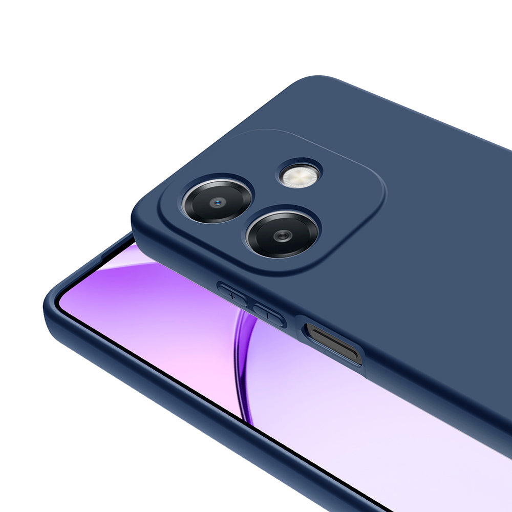 Oppo A3 Kılıf Zore Mara Lansman Kapak Koyu Mor