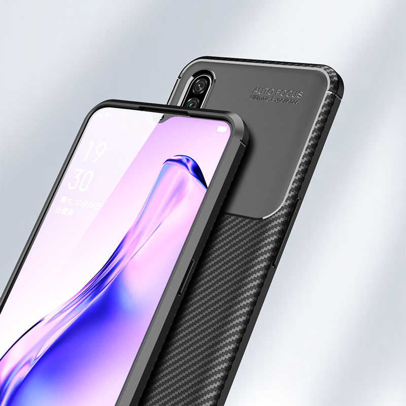 Oppo A31 Kılıf Zore Negro Silikon Kapak Lacivert