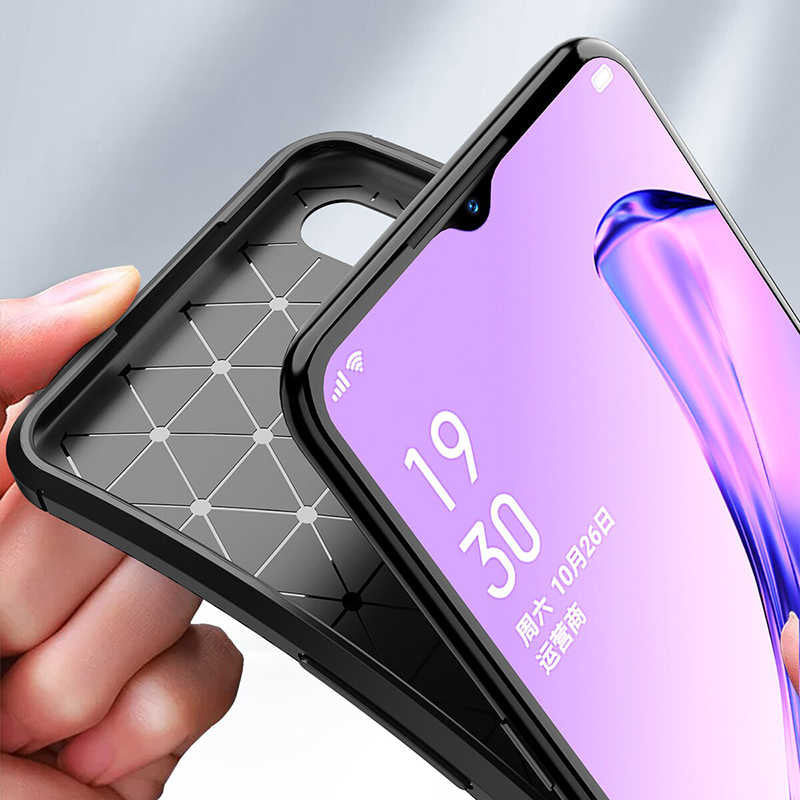 Oppo A31 Kılıf Zore Negro Silikon Kapak Lacivert
