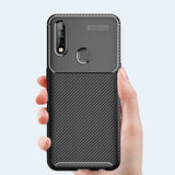 Oppo A31 Kılıf Zore Negro Silikon Kapak Siyah