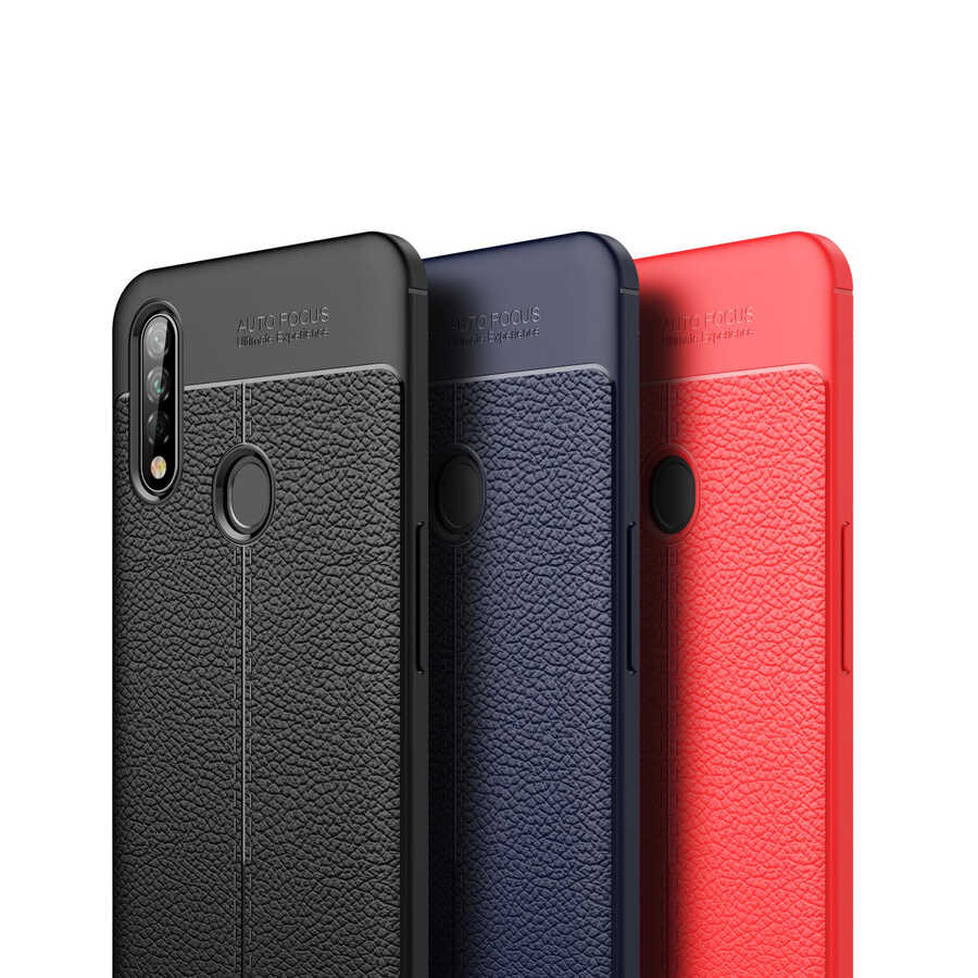 Oppo A31 Kılıf Zore Niss Silikon Kapak Siyah