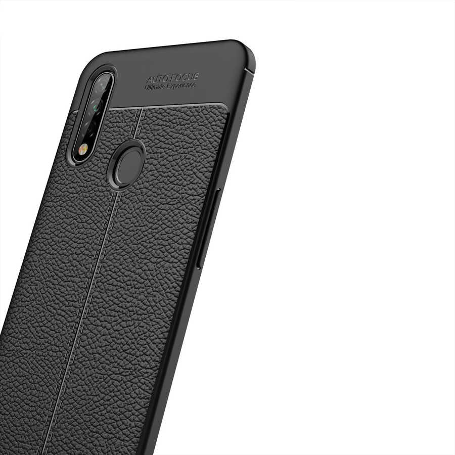 Oppo A31 Kılıf Zore Niss Silikon Kapak Siyah