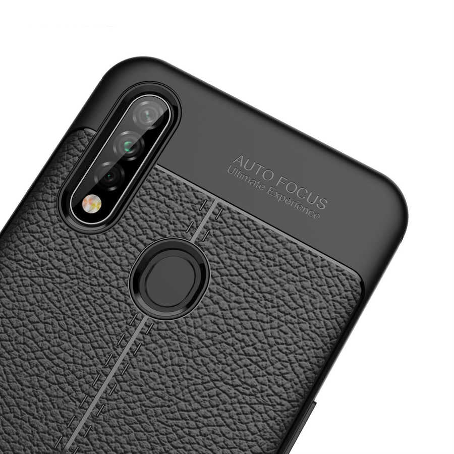Oppo A31 Kılıf Zore Niss Silikon Kapak Siyah