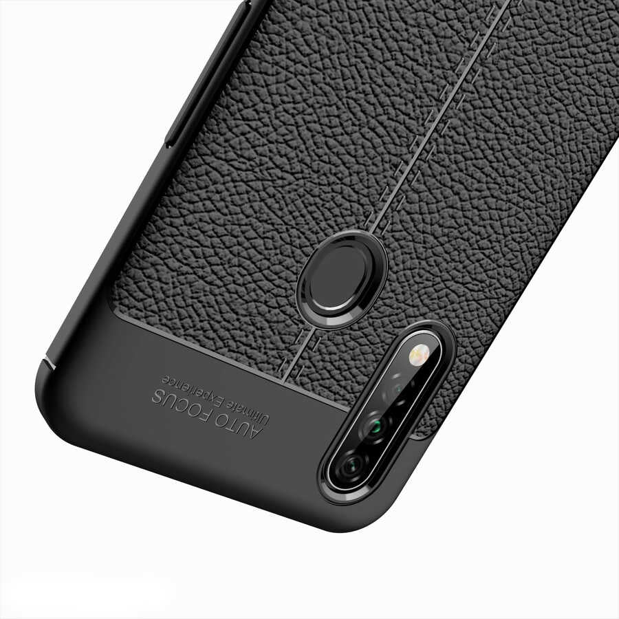 Oppo A31 Kılıf Zore Niss Silikon Kapak Siyah