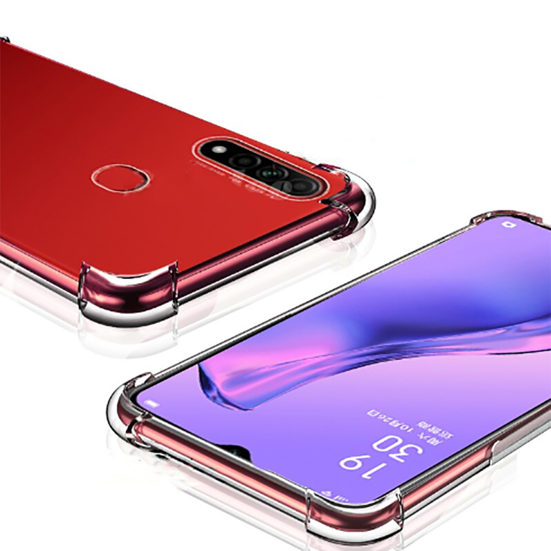Oppo A31 Kılıf Zore Nitro Anti Shock Silikon Renksiz