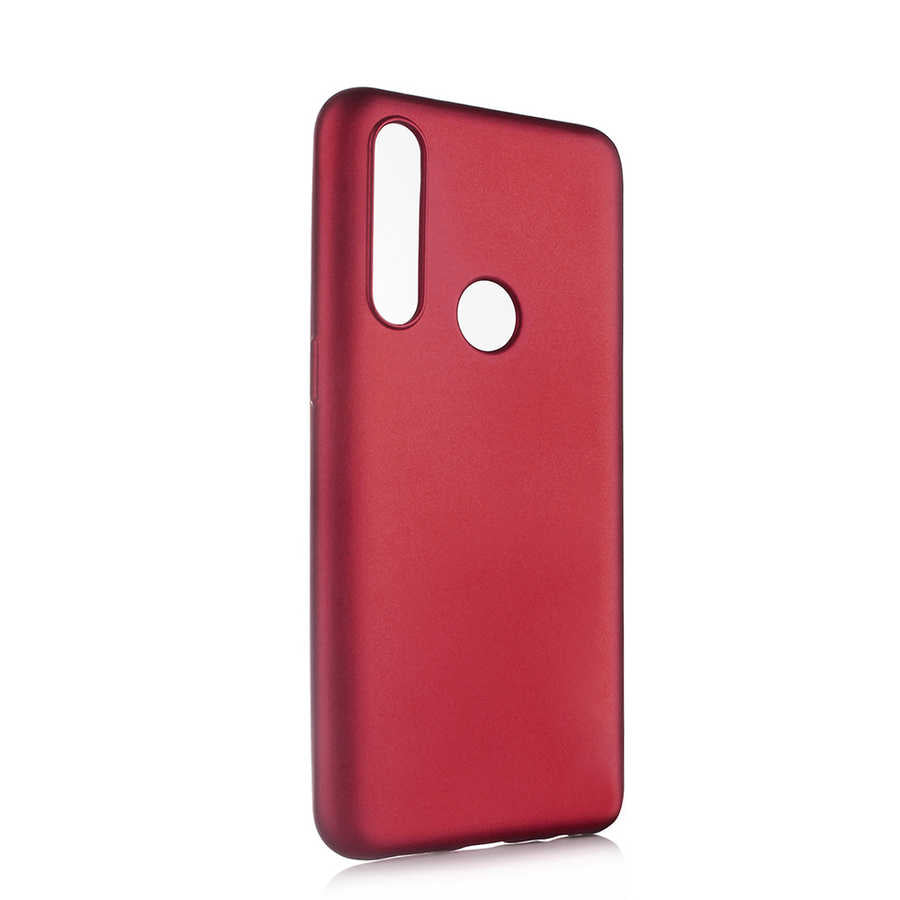 Oppo A31 Kılıf Zore Premier Silikon Kapak Mürdüm