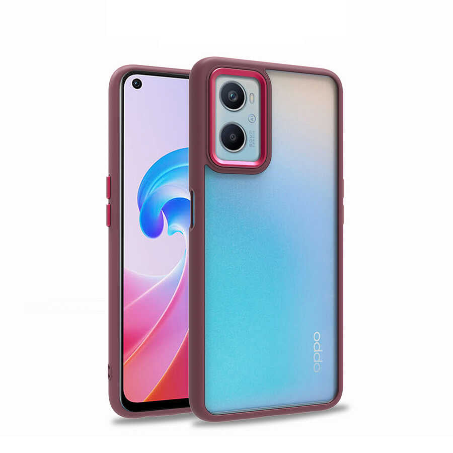 Oppo A36 Kılıf Zore Flora Kapak Yeşil
