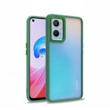 Oppo A36 Kılıf Zore Flora Kapak Yeşil