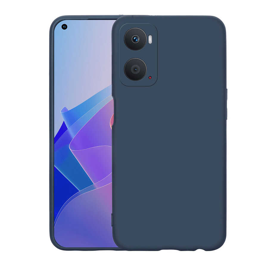 Oppo A36 Kılıf Zore Mara Lansman Kapak Lacivert