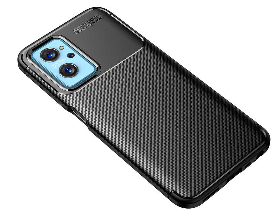 Oppo A36 Kılıf Zore Negro Silikon Kapak Lacivert