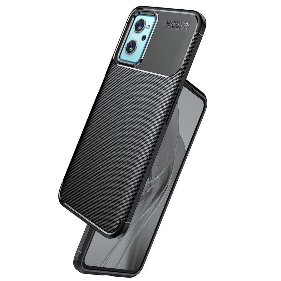 Oppo A36 Kılıf Zore Negro Silikon Kapak Siyah